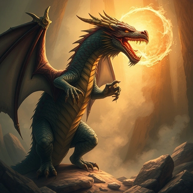 The Dragon’s Secret Hoard magical story